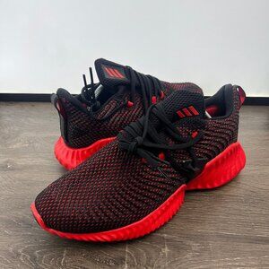 BRAND NEW adidas Alphabounce  Instinct Black Red BD7113 SIZE 10.5 NWT